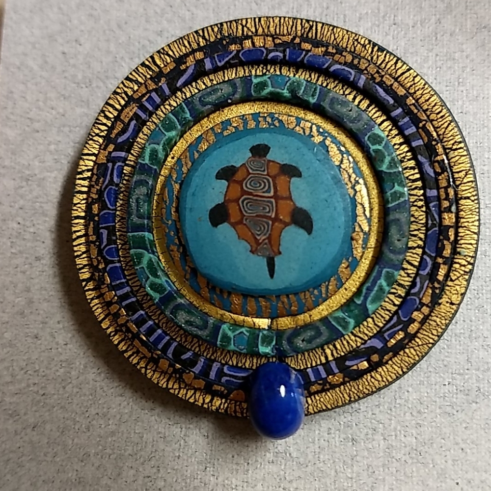 Mixed Media Pin - Picture 2 of 4